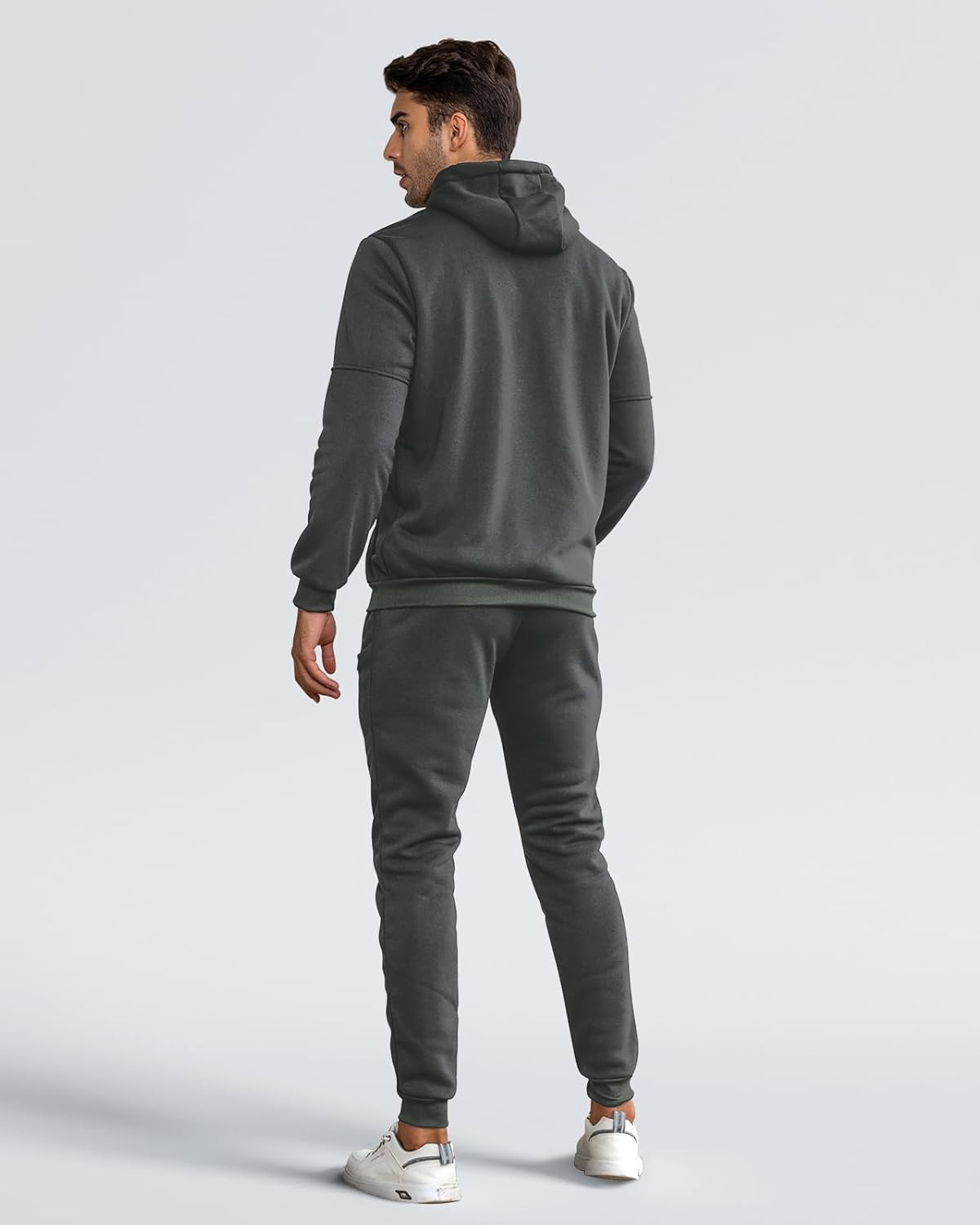 Olvoria | Men's Zip-Up Hoodie & Jogger Training Set