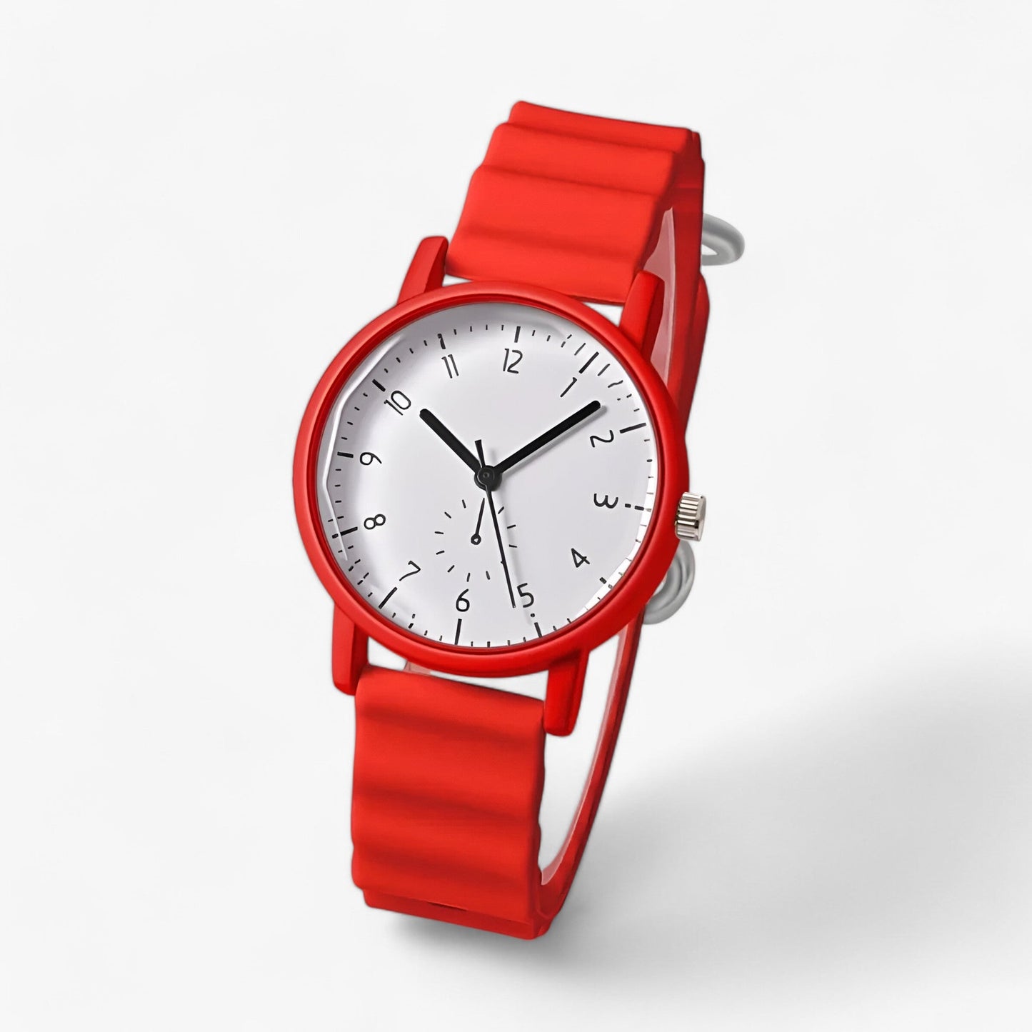 Olvoria | Mina Jelly Watch – Colorful Quartz Watch with Elegant Silicone Wave Strap