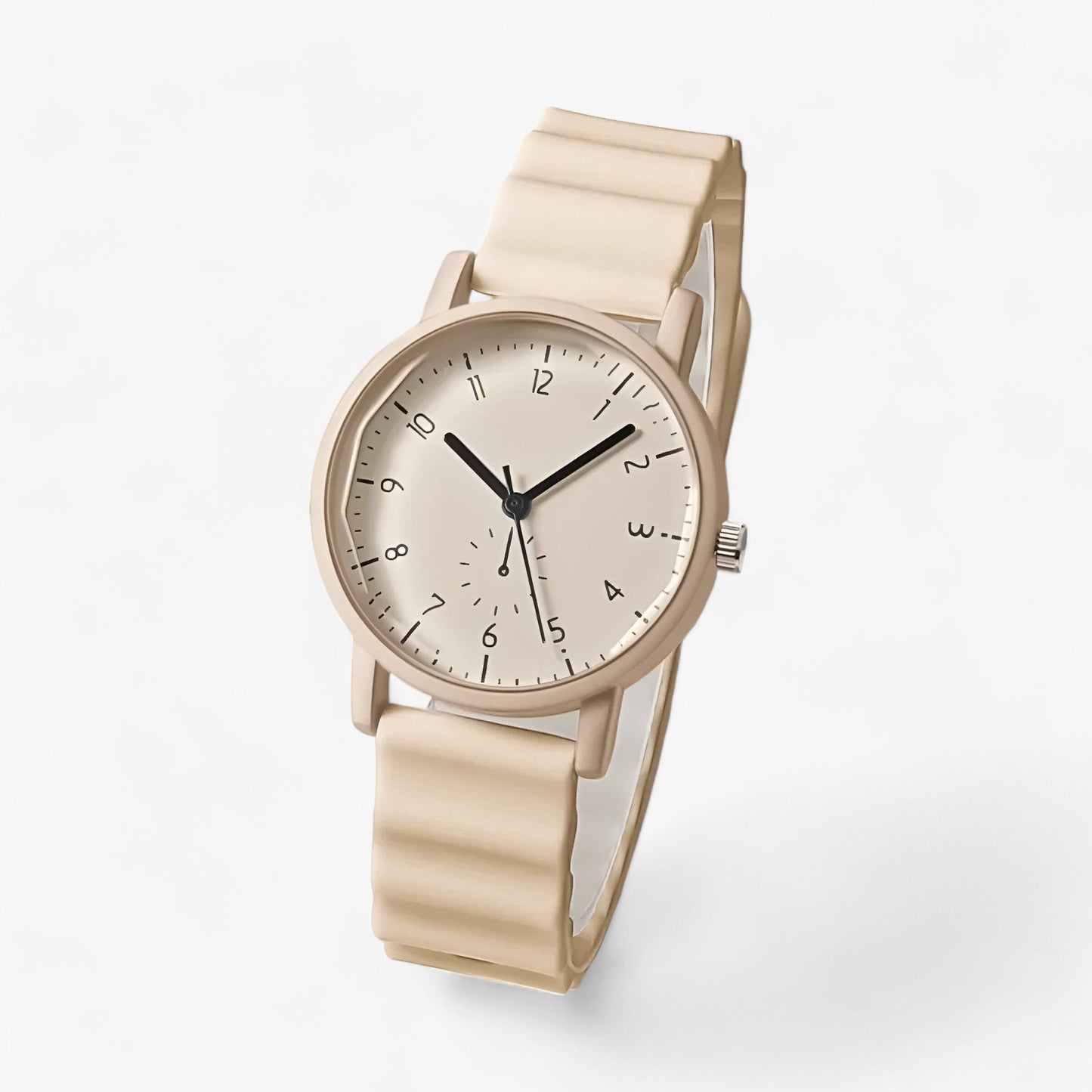 Olvoria | Mina Jelly Watch – Colorful Quartz Watch with Elegant Silicone Wave Strap