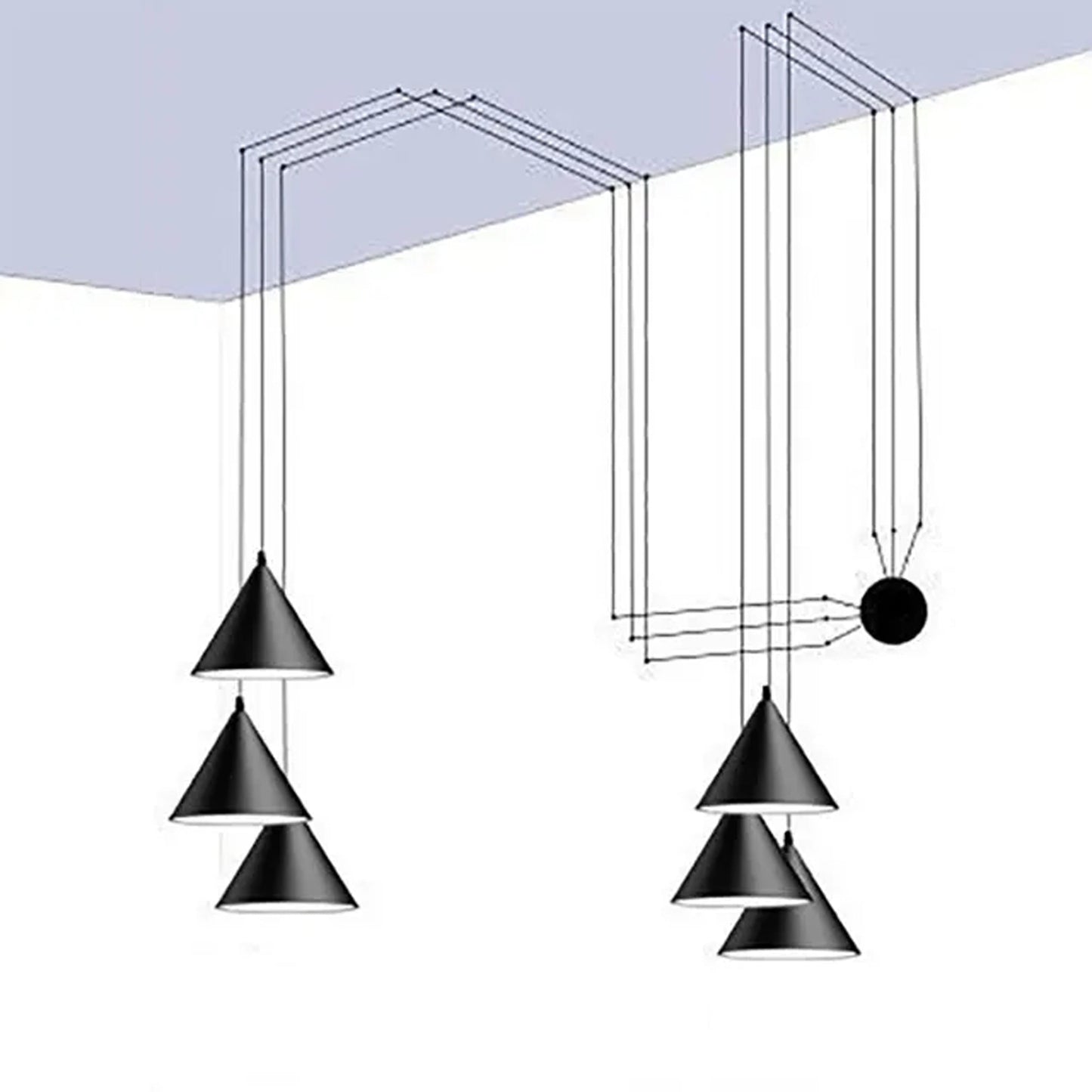 Olvoria | Modern Pendant Light | Minimalist Metal Design