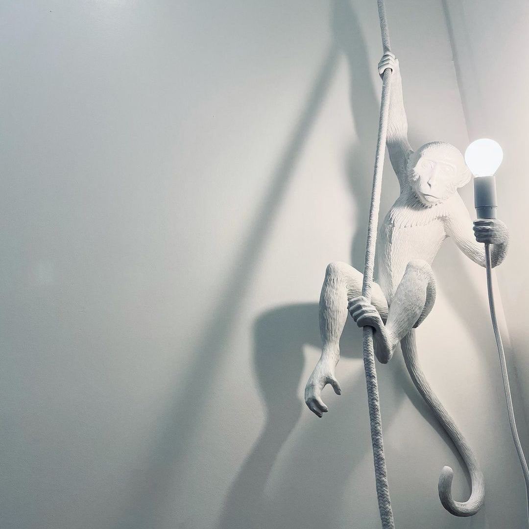 Olvoria | Monkey Pendant Light | Sculptural Design Object