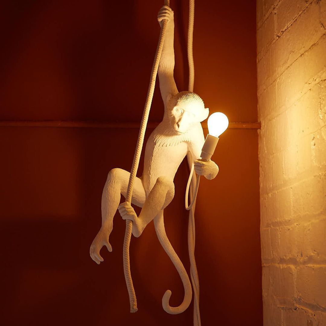 Olvoria | Monkey Pendant Light | Sculptural Design Object