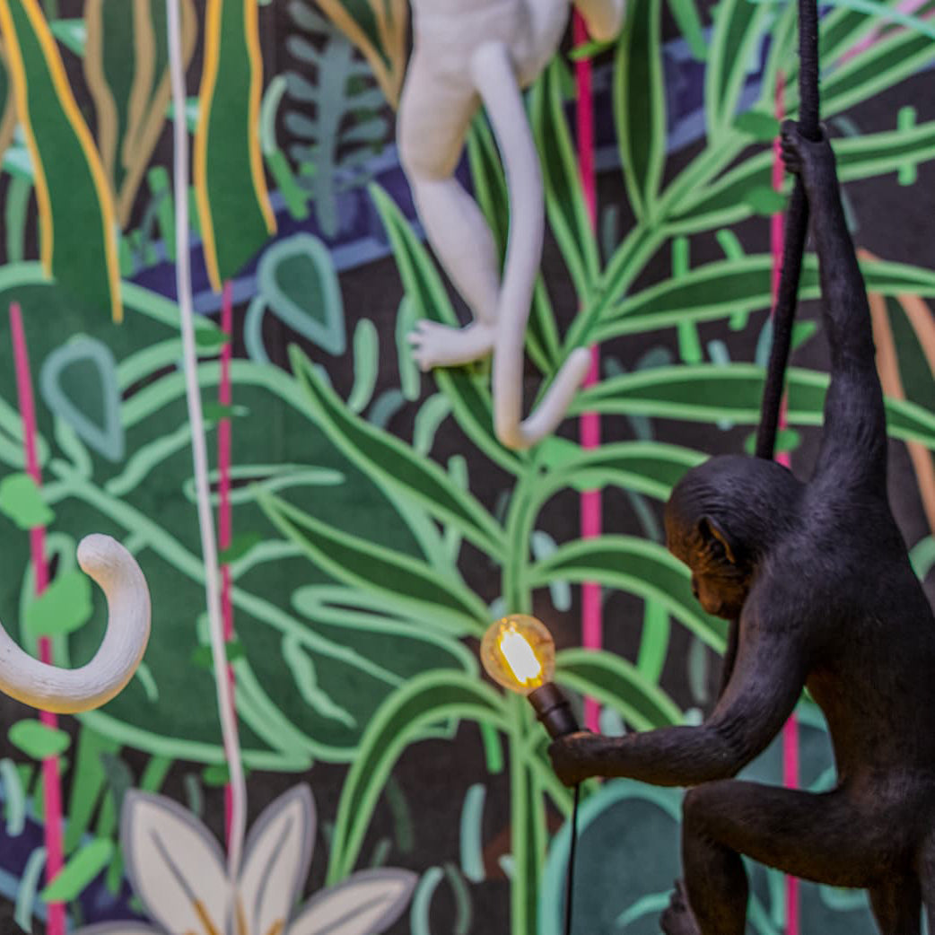 Olvoria | Monkey Pendant Light | Sculptural Design Object