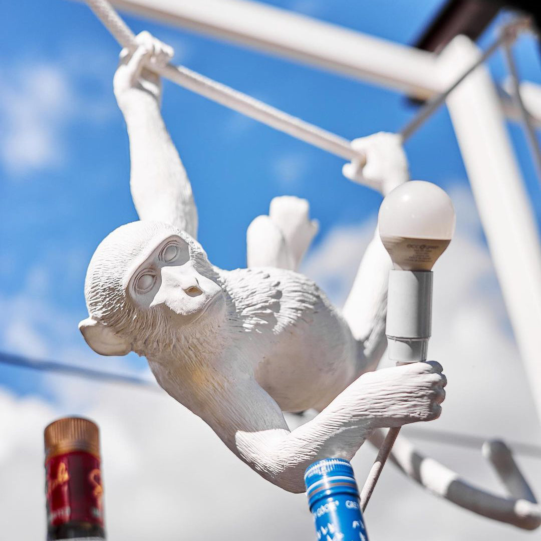 Olvoria | Monkey Pendant Light | Sculptural Design Object