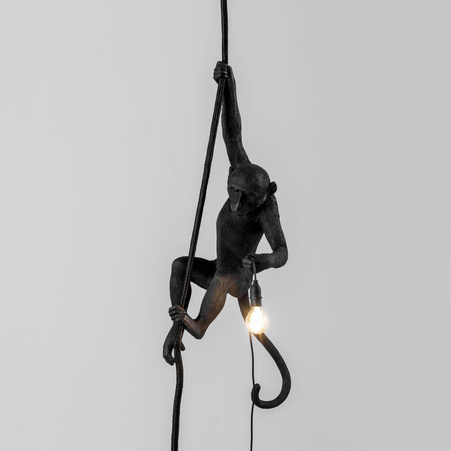 Olvoria | Monkey Pendant Light | Sculptural Design Object