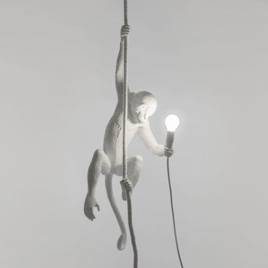 Olvoria | Monkey Pendant Light | Sculptural Design Object