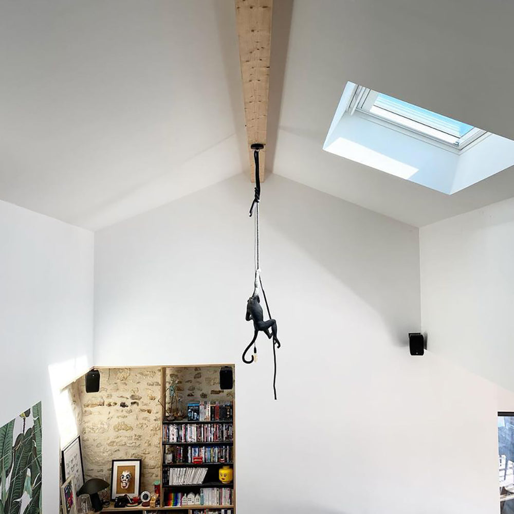 Olvoria | Monkey Pendant Light | Sculptural Design Object
