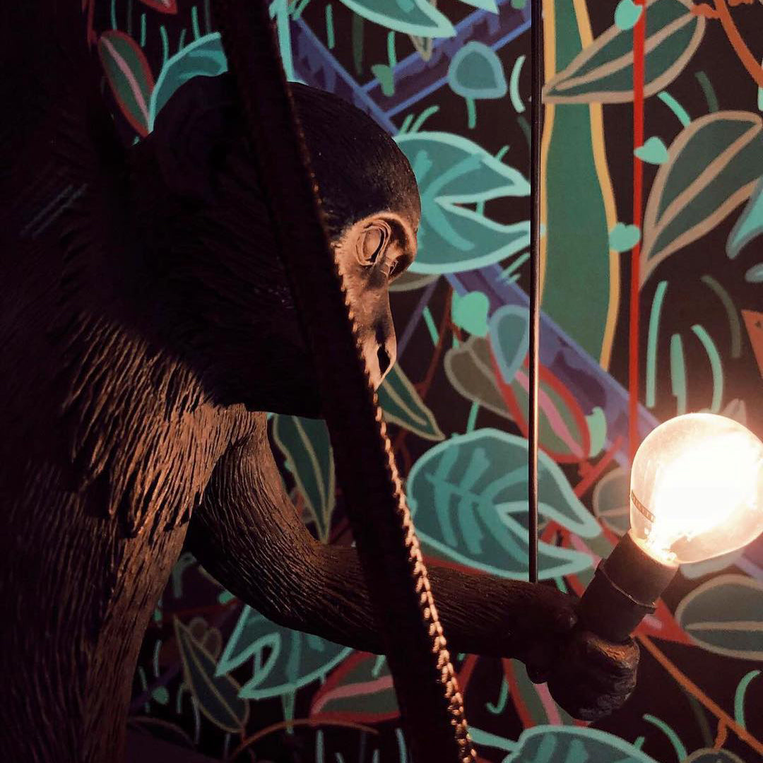 Olvoria | Monkey Pendant Light | Sculptural Design Object