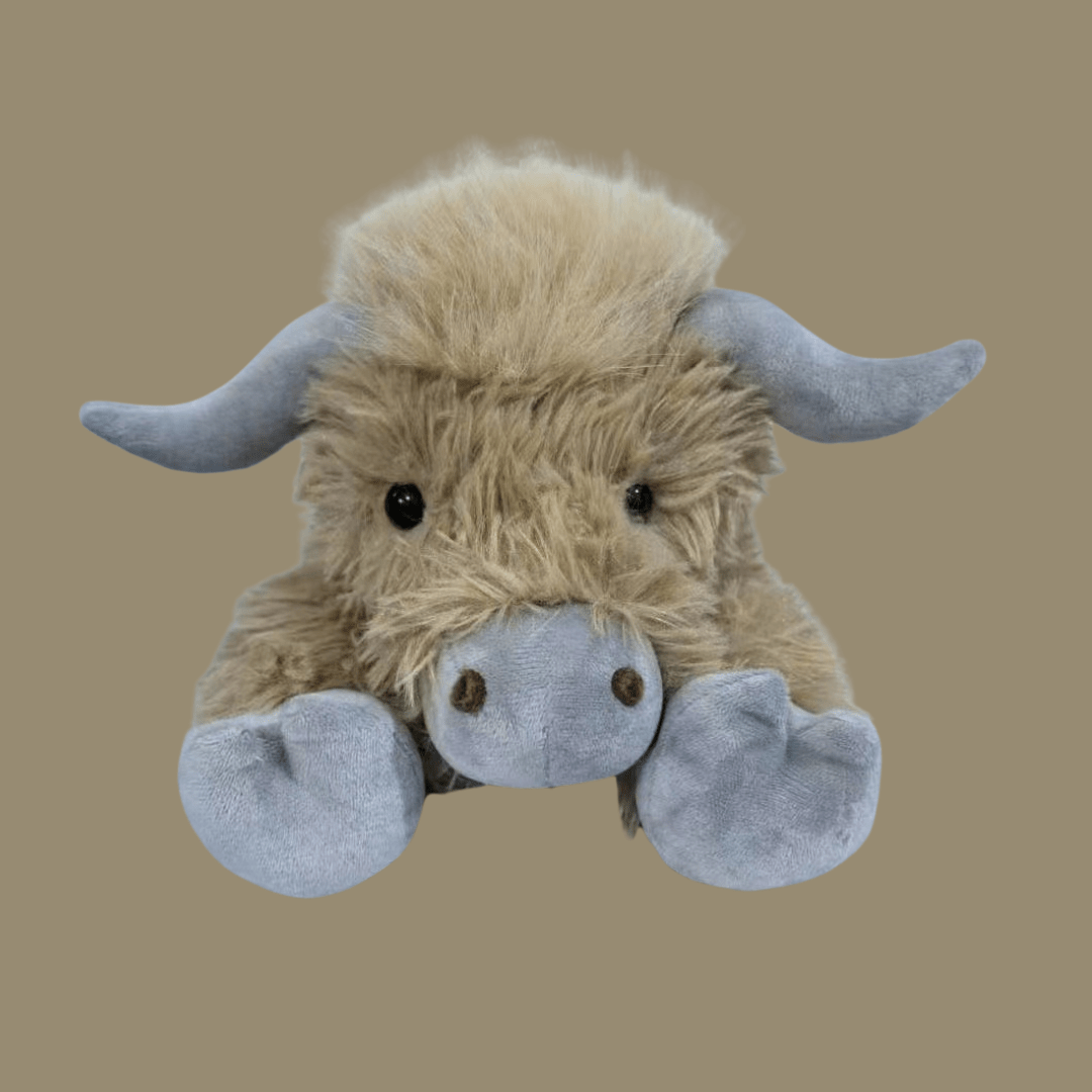 Olvoria | MOOLETTE – Lovable Highland Cow Plush with Cozy, Huggable Design