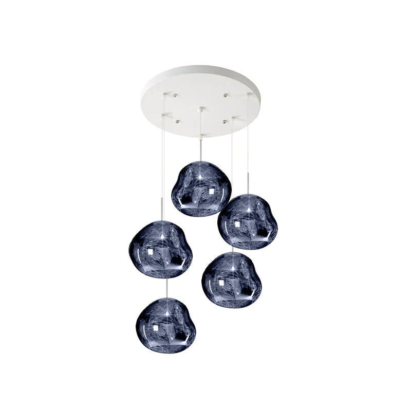Olvoria | Multi-Arm Pendant Light | Sculptural Melt Design