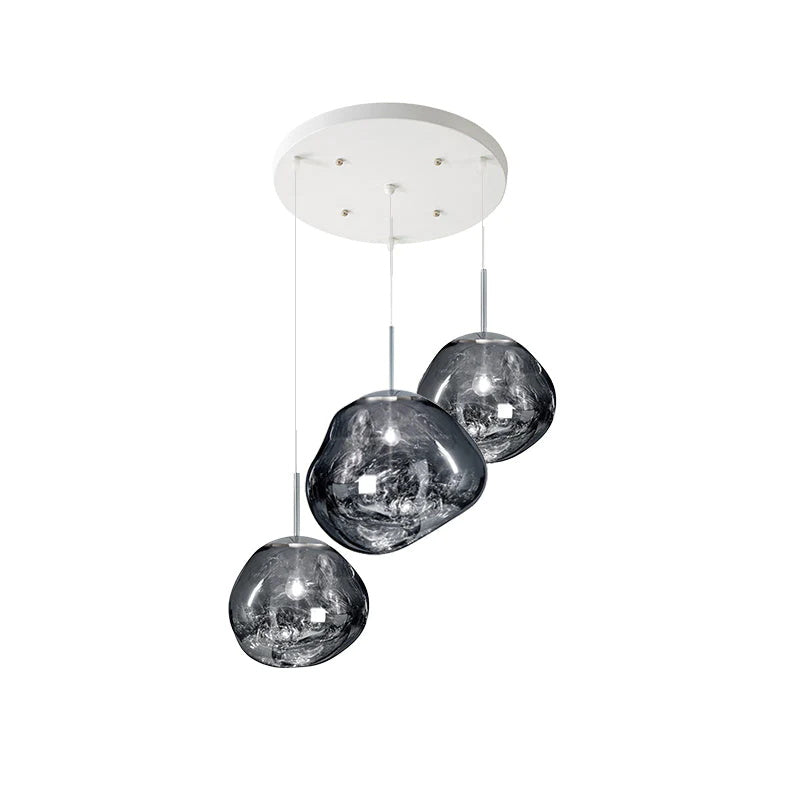 Olvoria | Multi-Arm Pendant Light | Sculptural Melt Design