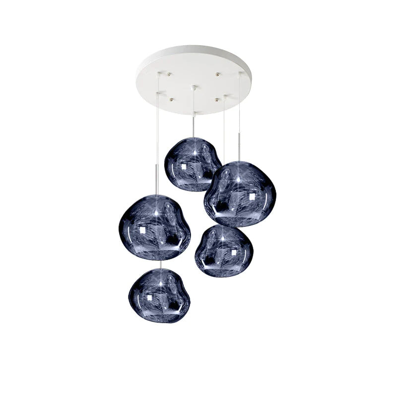 Olvoria | Multi-Arm Pendant Light | Sculptural Melt Design