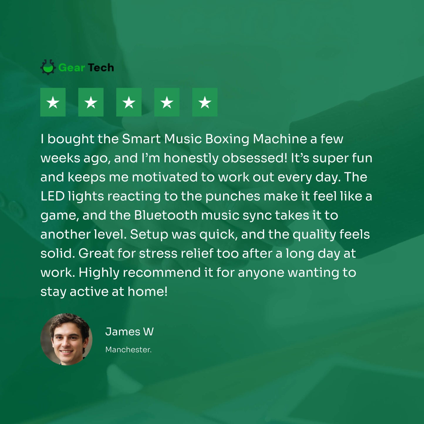 Olvoria | Music Boxing Machine | Interactive Training | RGB & Bluetooth