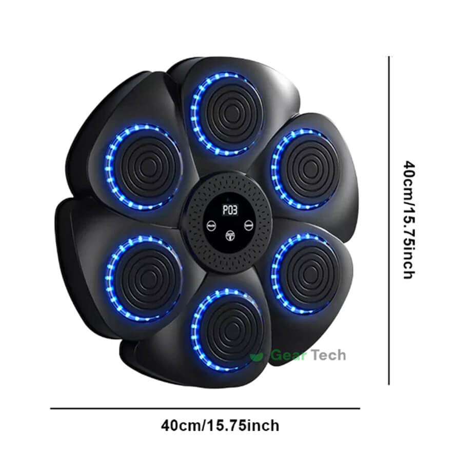Olvoria | Music Boxing Machine | Interactive Training | RGB & Bluetooth