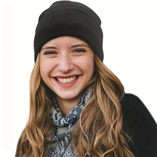 Olvoria | Noor Silk Winter Hat – Wool & Silk – Anti-Frizz Hair Protection