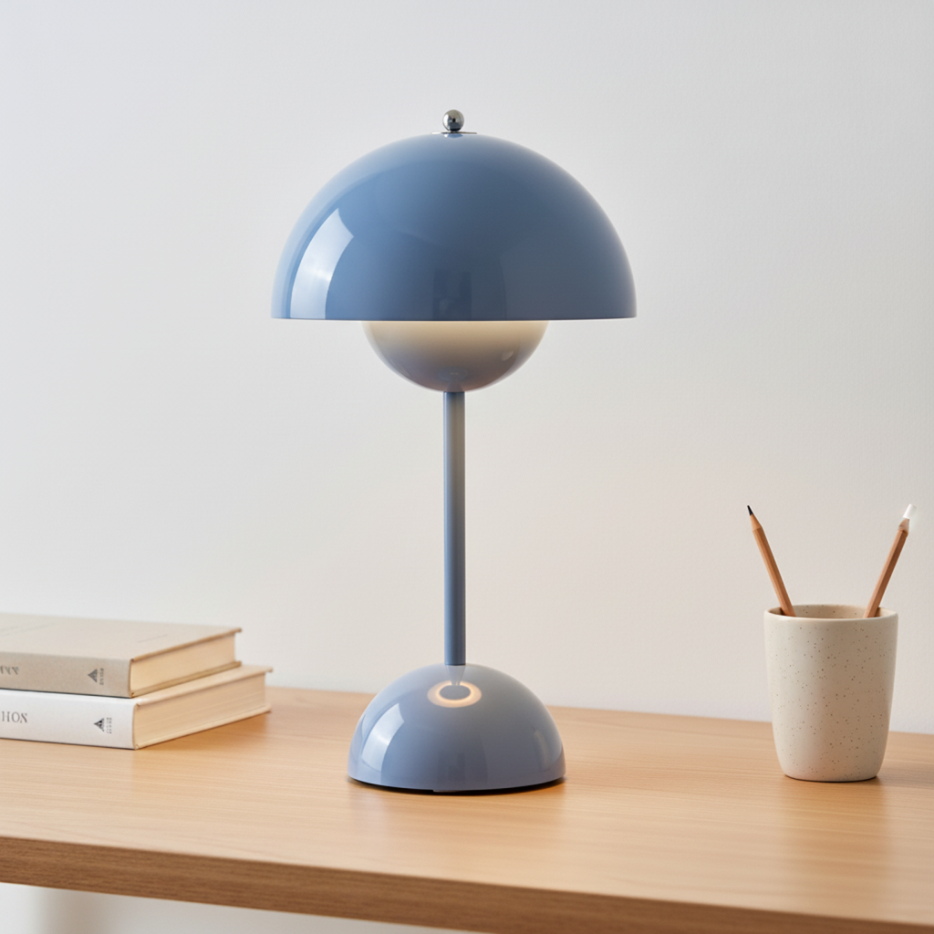Olvoria | NordicNest Scandinavian Table Lamp | Dimmable, Modern & Bedside Lamp