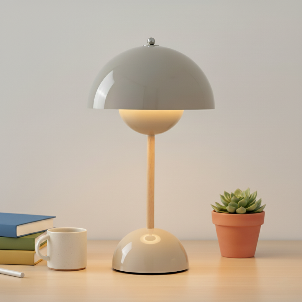 Olvoria | NordicNest Scandinavian Table Lamp | Dimmable, Modern & Bedside Lamp
