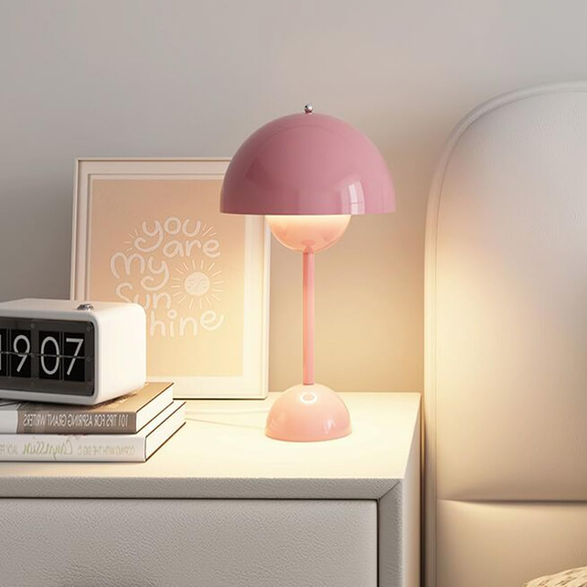 Olvoria | NordicNest Scandinavian Table Lamp | Dimmable, Modern & Bedside Lamp