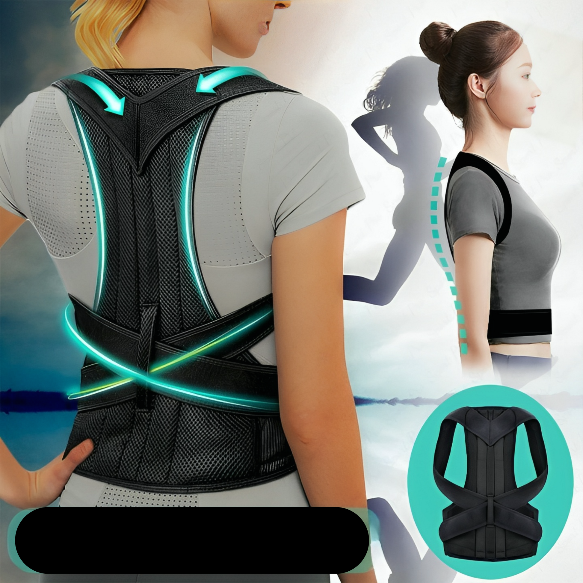Olvoria | OrthoBack Pro - Back Posture Trainer