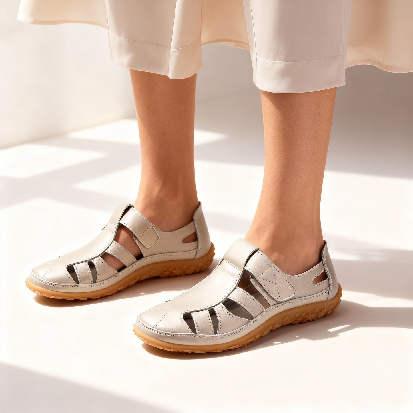 Olvoria | Orthopedic Retro Sandals | Anti-Slip