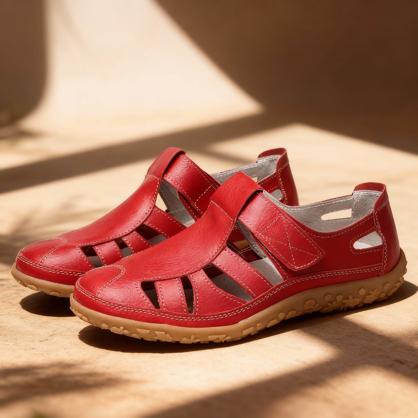 Olvoria | Orthopedic Retro Sandals | Anti-Slip