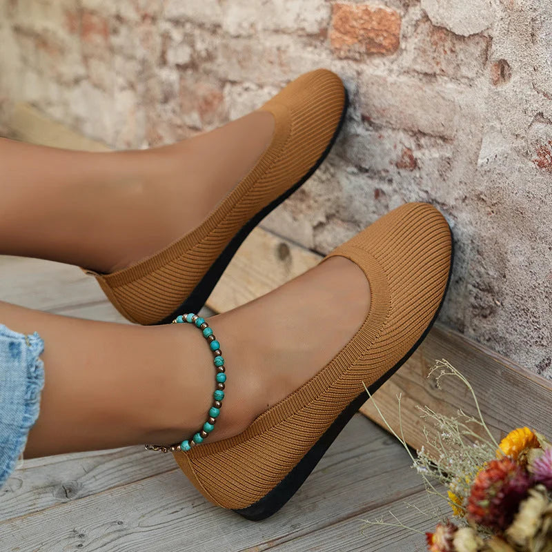 Olvoria - Orthopedic Sandals | Flat Loafers | Comfortable Women's Shoes