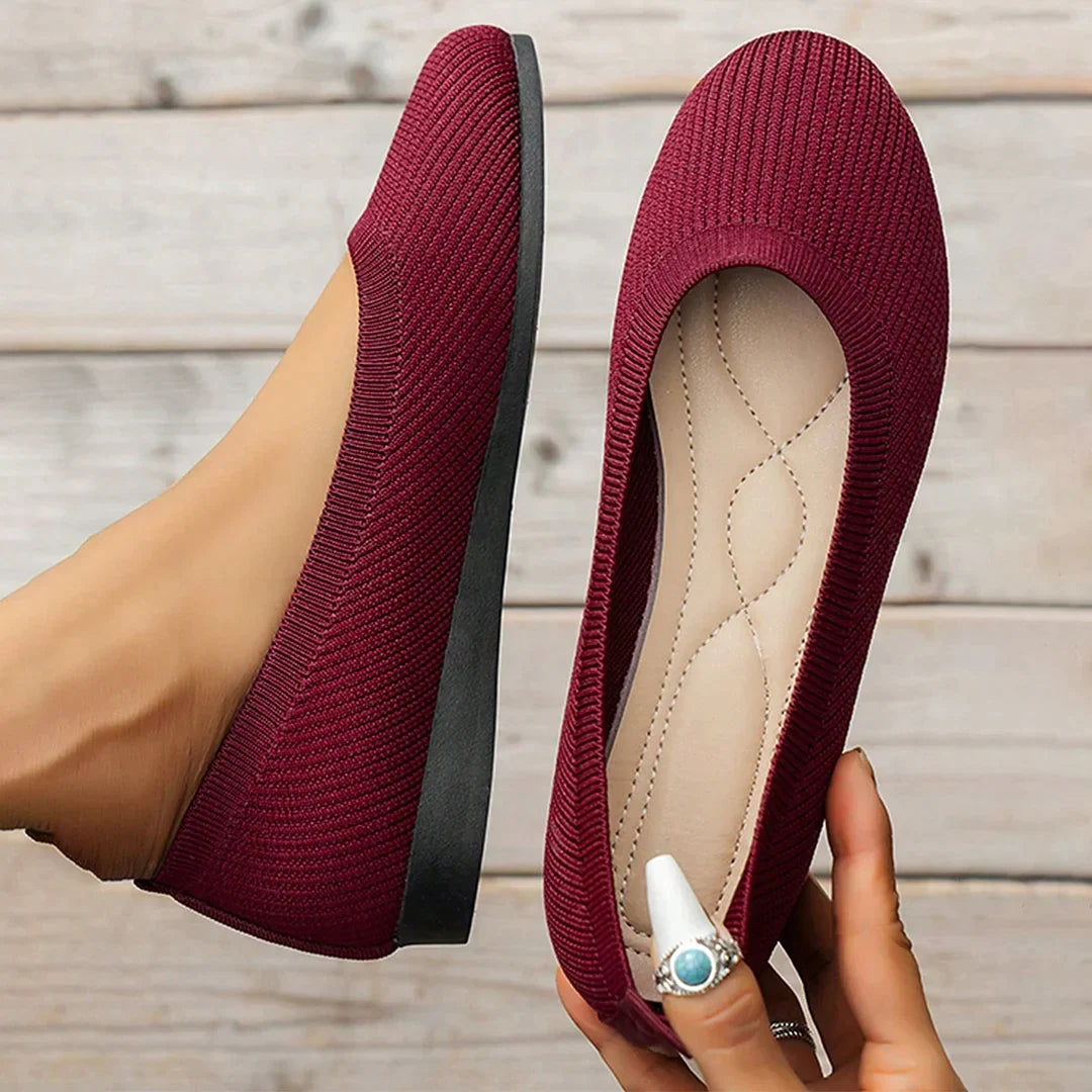 Olvoria - Orthopedic Sandals | Flat Loafers | Comfortable Women's Shoes