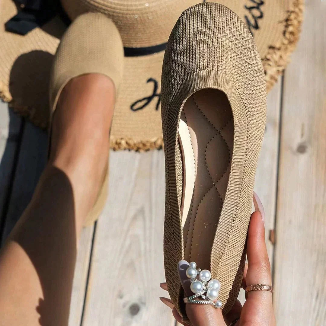 Olvoria - Orthopedic Sandals | Flat Loafers | Comfortable Women's Shoes