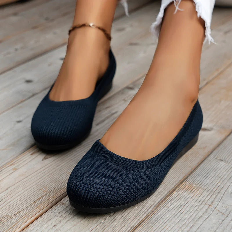 Olvoria - Orthopedic Sandals | Flat Loafers | Comfortable Women's Shoes