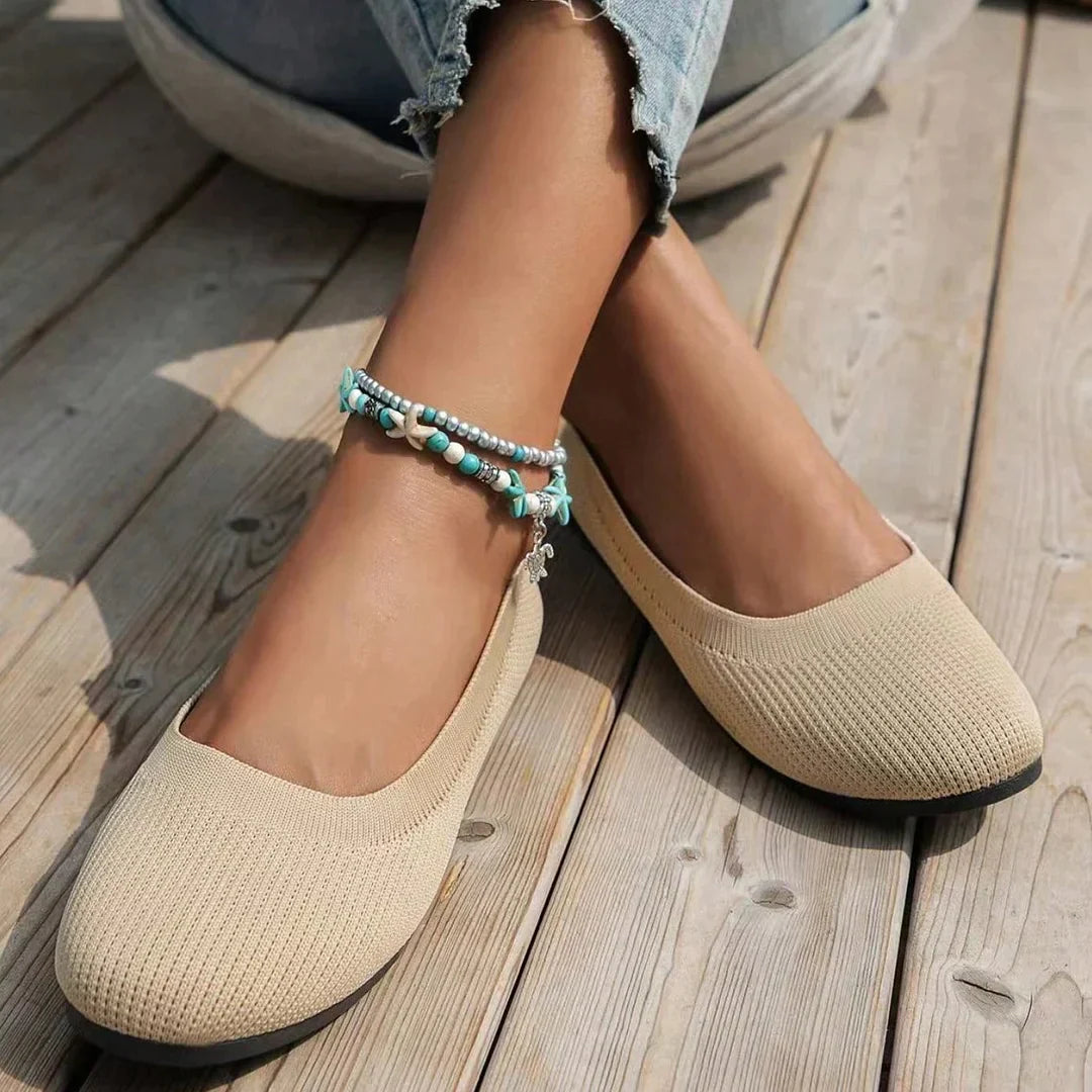 Olvoria - Orthopedic Sandals | Flat Loafers | Comfortable Women's Shoes