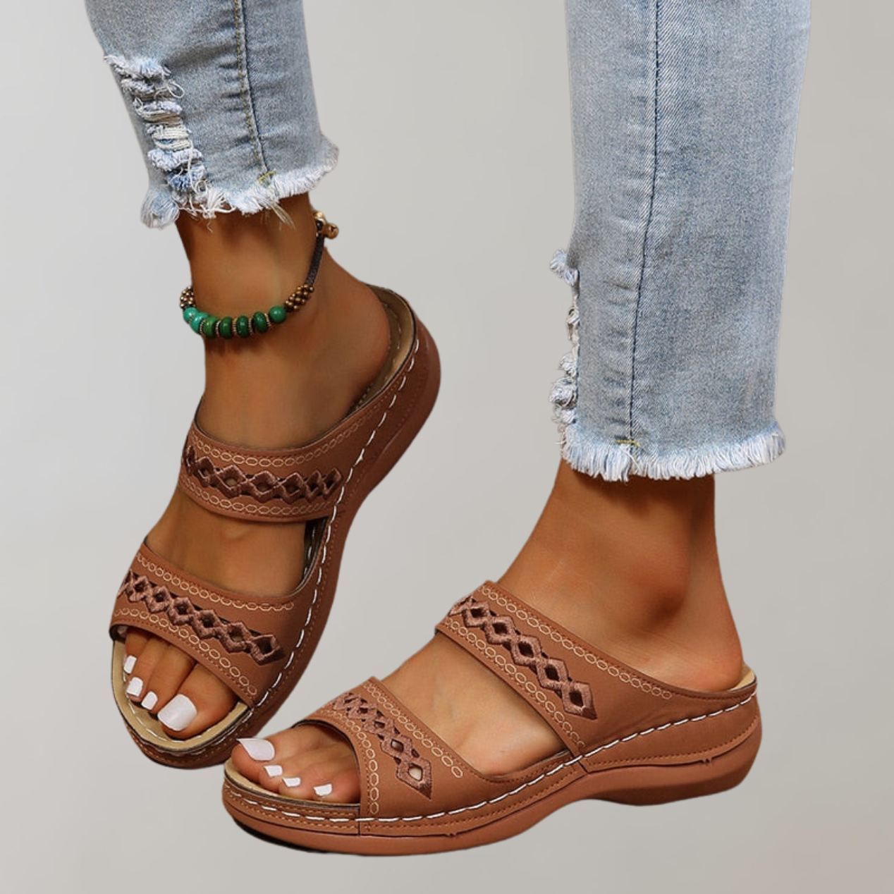 Olvoria - Orthopedic Sandals for Women | Comfortable Women's Sandals | Summer Sandals for Women