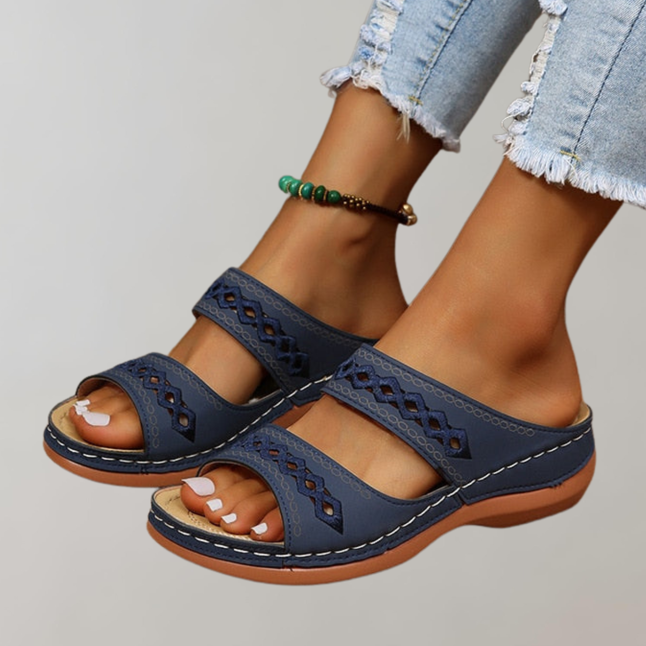 Olvoria - Orthopedic Sandals for Women | Comfortable Women's Sandals | Summer Sandals for Women