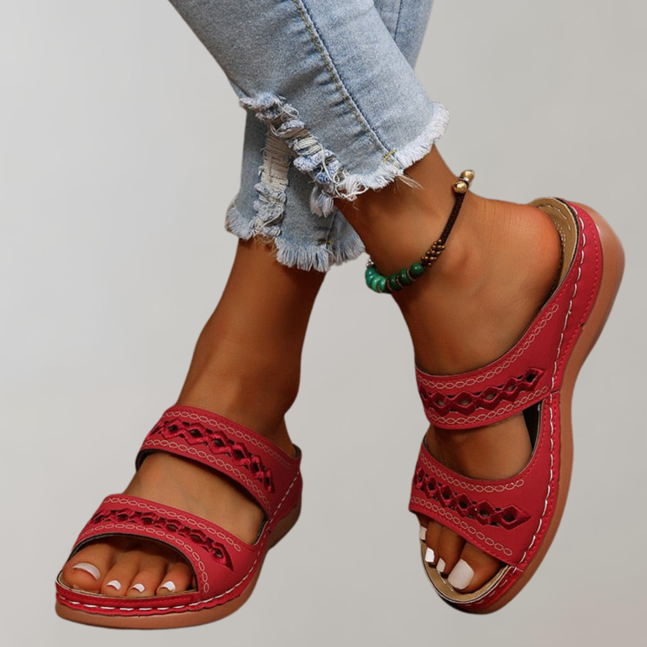 Olvoria - Orthopedic Sandals for Women | Comfortable Women's Sandals | Summer Sandals for Women