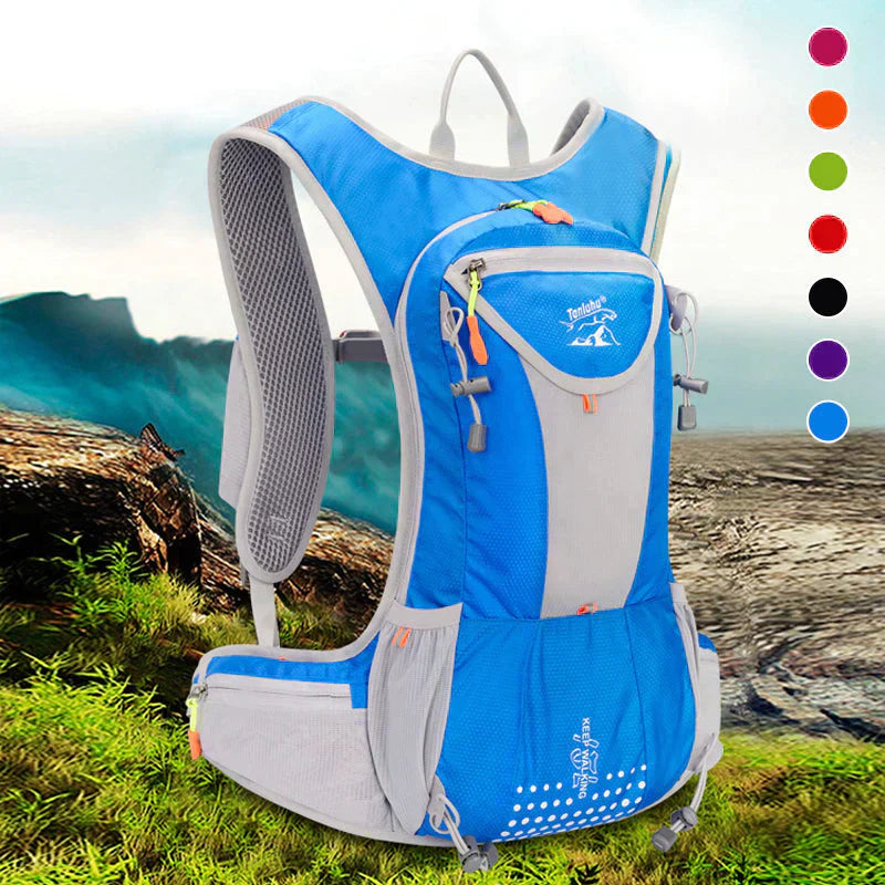 Olvoria | Outdoor Waterproof Backpack with Reflective Design
