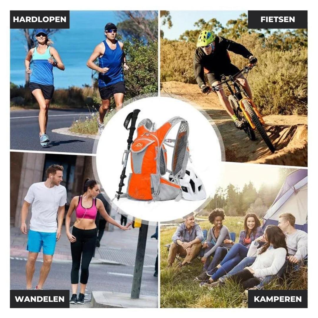 Olvoria | Outdoor Waterproof Backpack with Reflective Design