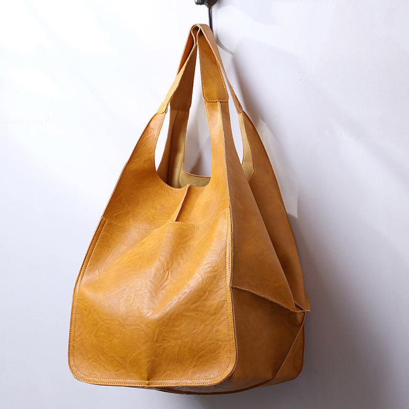 Olvoria | Oversized Leather Weekend Bags