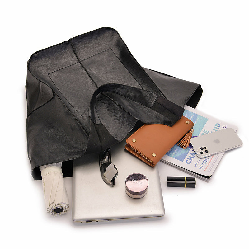 Olvoria | Oversized Leather Weekend Bags