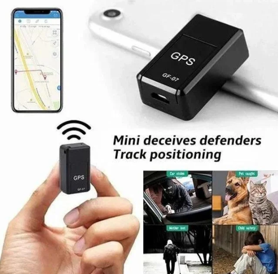 Olvoria | Pack x2 Magnetic Mini World GPS Tracker for Bicycles Without Subscription