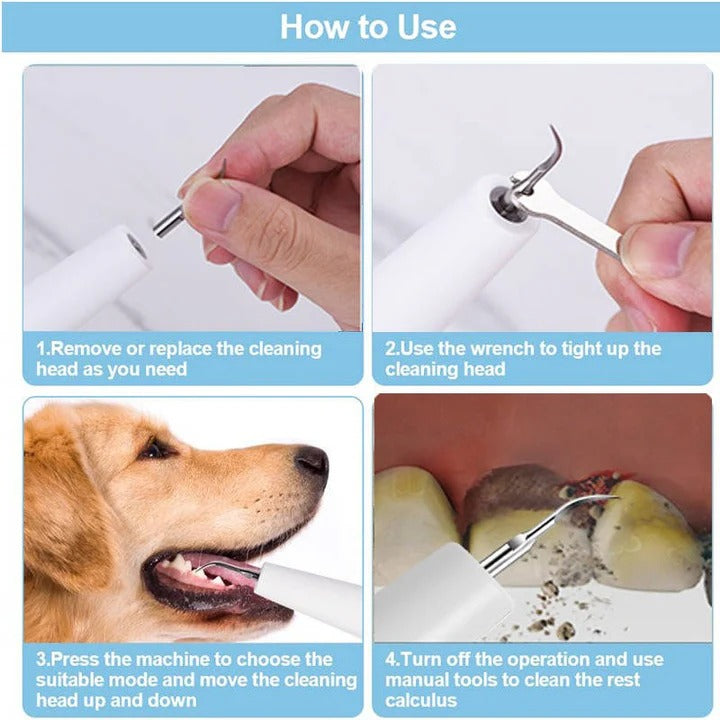 Olvoria | Pet Oral Cleaning Tool for Fresh Breath & Grooming Care