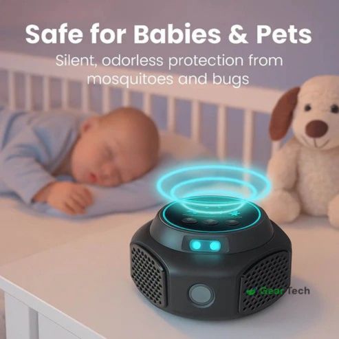 Olvoria | Plug-In Ultrasonic Rat Repellent | Chemical-Free. Silent & Covers Up to 3200 sq. ft. for Indoor and Outdoor Use