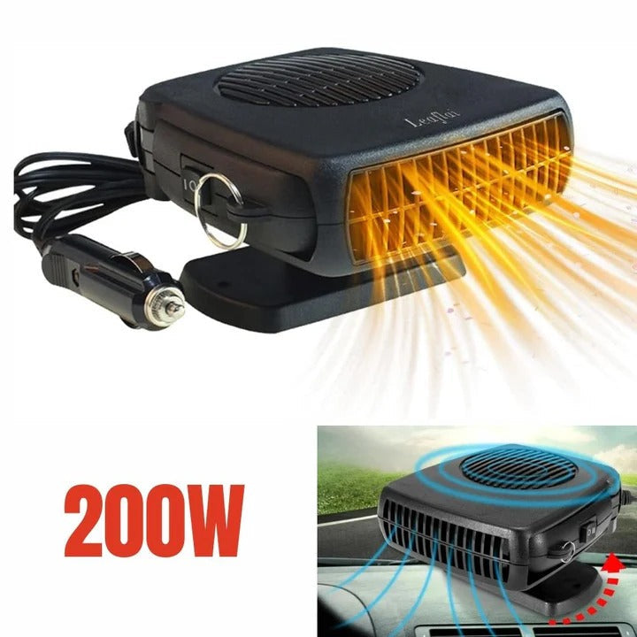 Olvoria | Portable 12V 150W/300W Ceramic Car Heater and Defroster