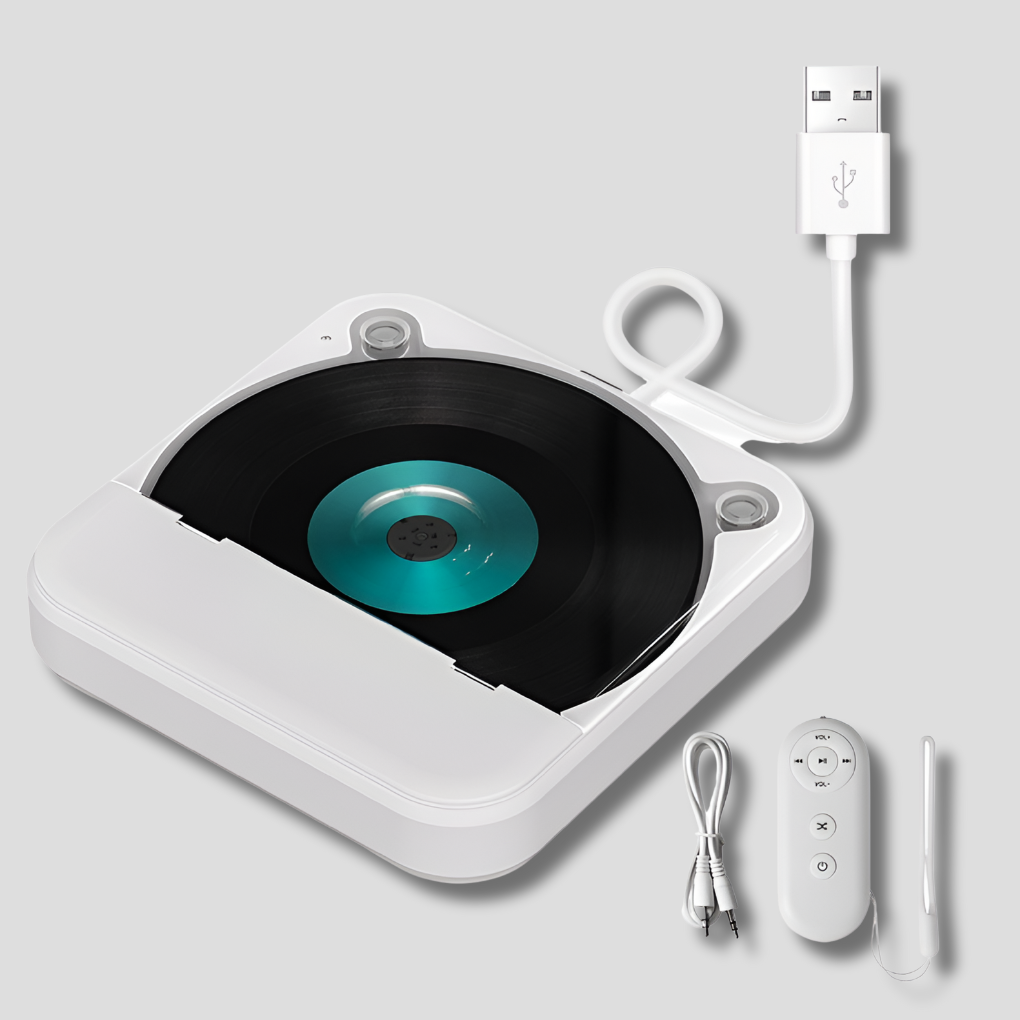 Olvoria | Portable CD Player with USB & AUX Input