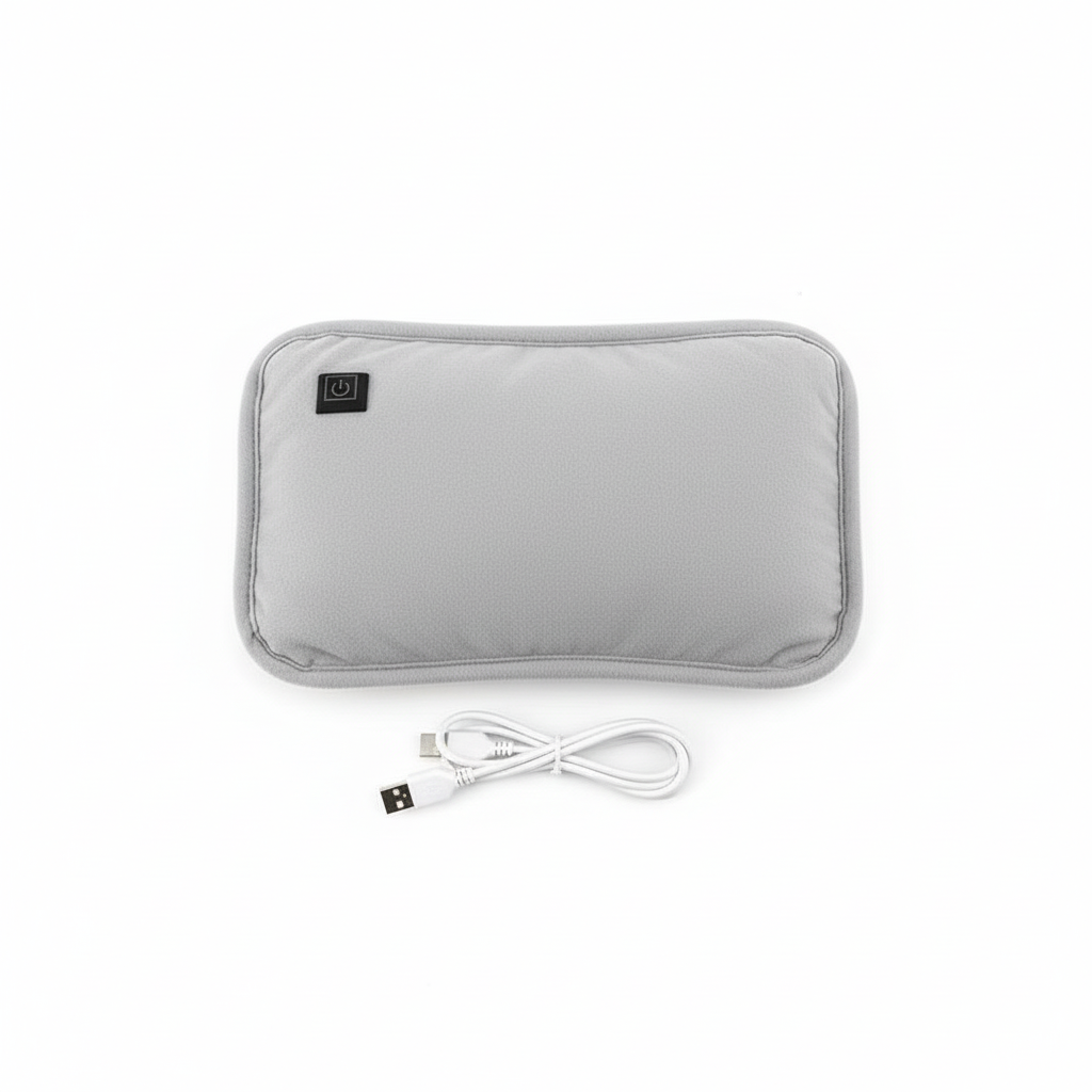 Olvoria | Portable Graphene Heating Pad | USB Rechargeable | 3 Temperature Levels | Ergonomic Hand & Belly Warmer | Includes Intelligent Auto Shut-Off