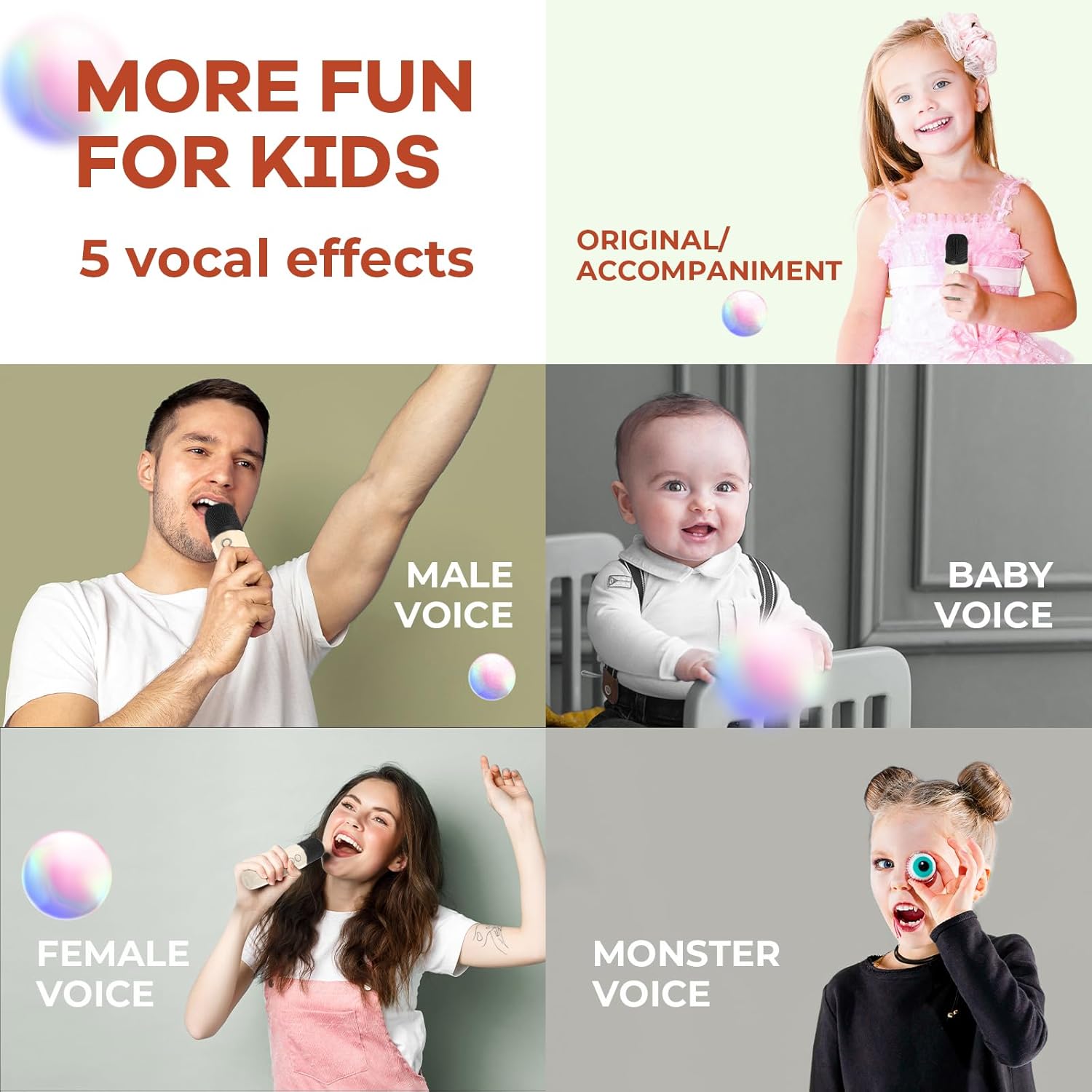 Olvoria | Portable Mini Karaoke Machine with Bluetooth Speaker and 2 Wireless Microphones – Veylo