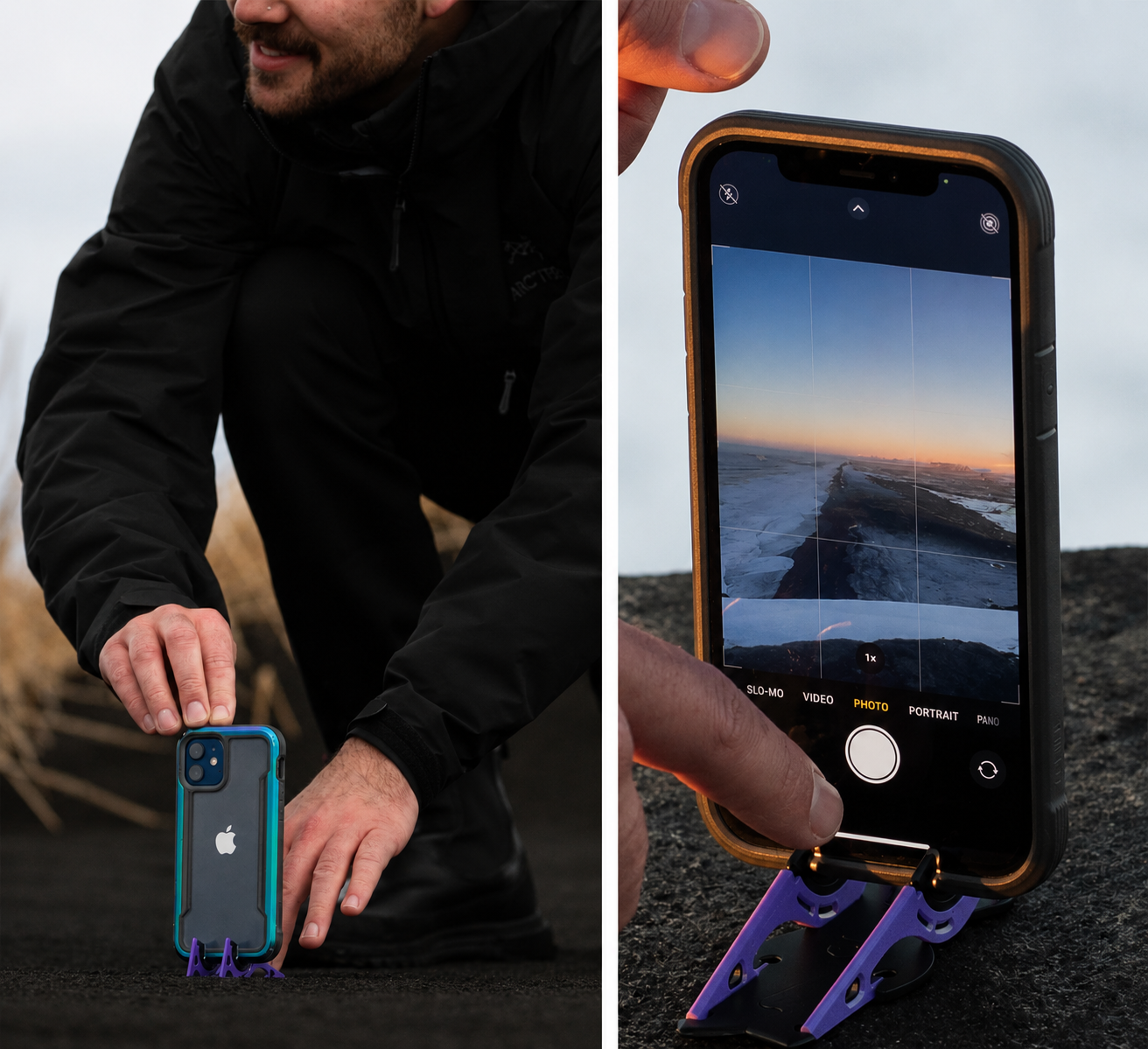 Olvoria | Portable Phone Stand for Perfect Pictures - SnapFold - Image 1