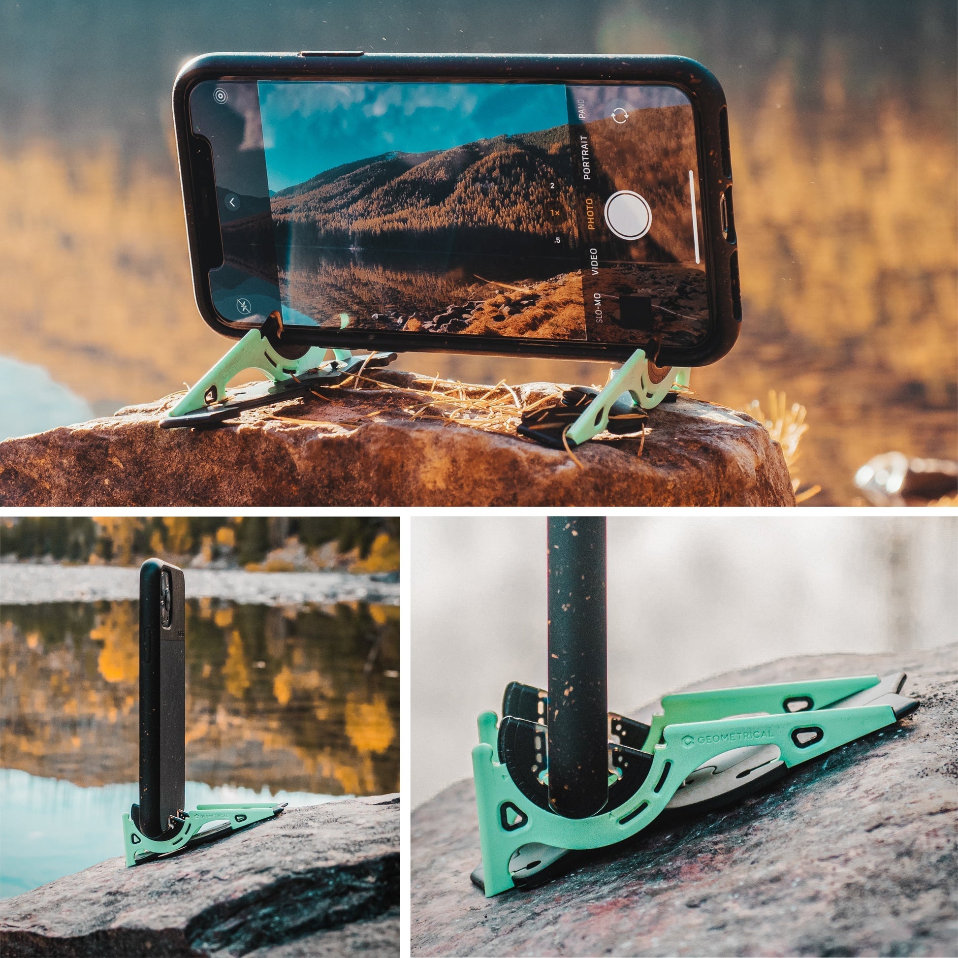 Olvoria | Portable Phone Stand for Perfect Pictures - SnapFold