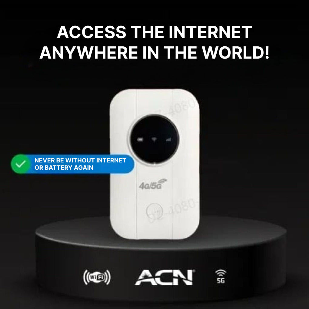 Olvoria | Portable WiFi Router Without Configuration with Plug-and-Play Settings