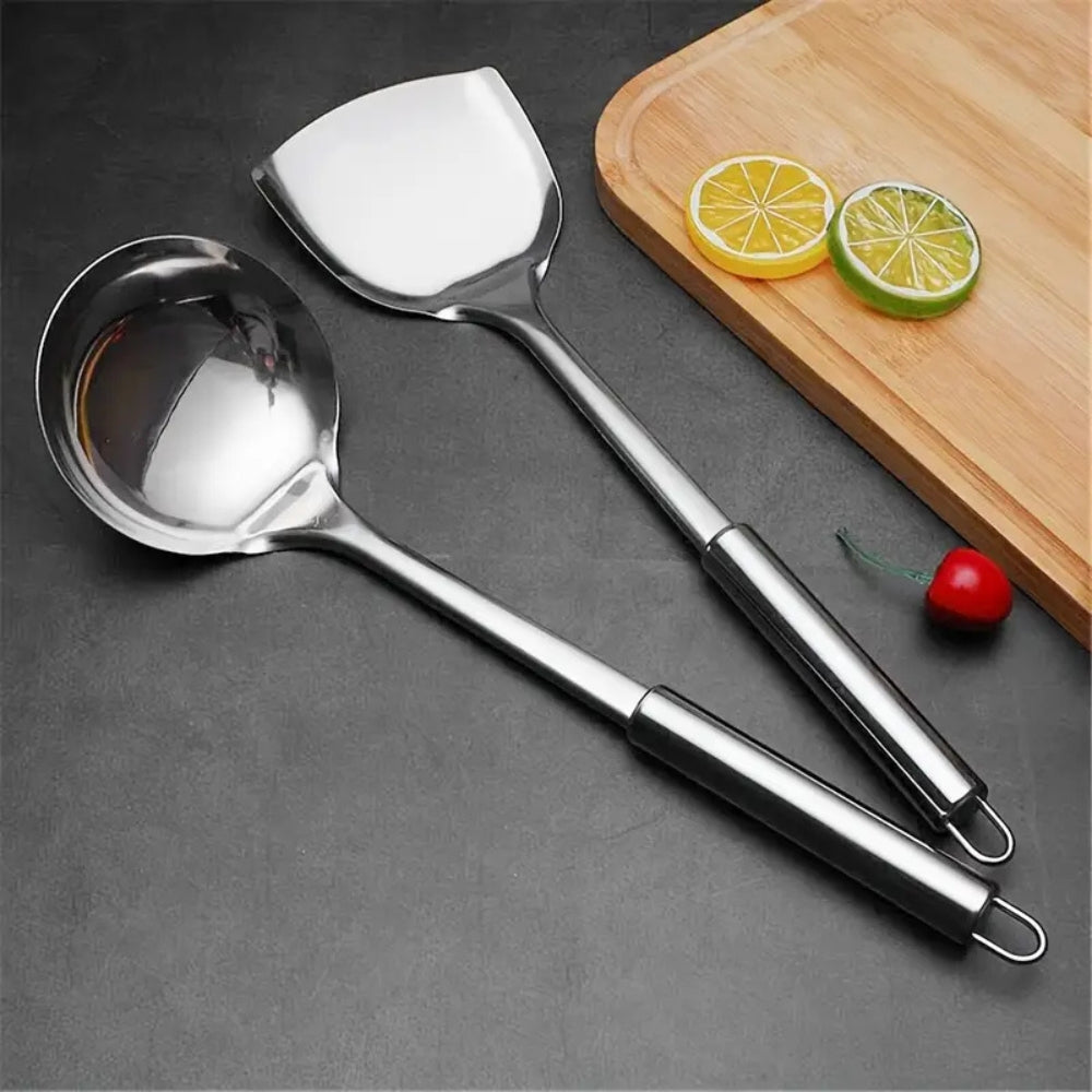 Olvoria | Premium Stainless Steel Kitchen Utensils | 5 Piece Set