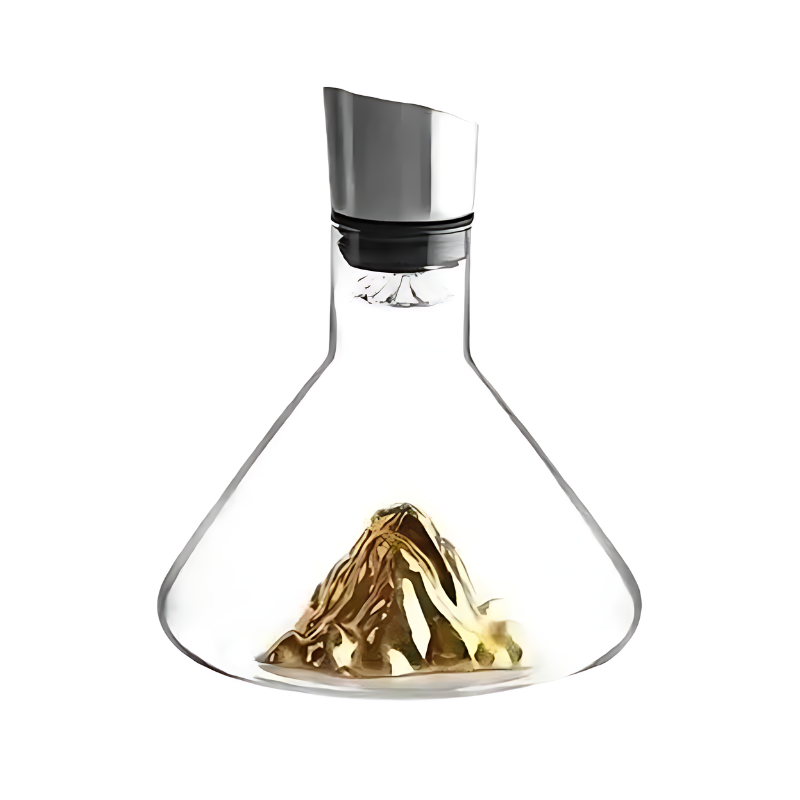Olvoria | Premium Wine Decanter | Lead-Free Crystal with Rapid Aeration & Filtration for Enhanced Tasting Experience