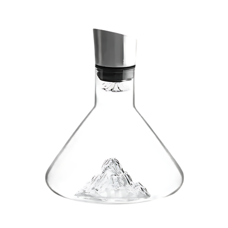 Olvoria | Premium Wine Decanter | Lead-Free Crystal with Rapid Aeration & Filtration for Enhanced Tasting Experience